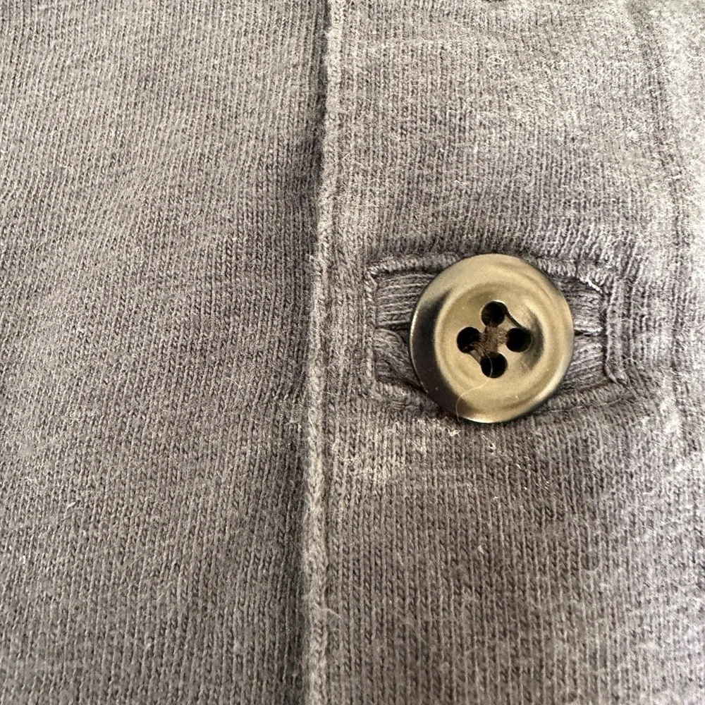 J Crew Men’s Blue Cotton Pull Over Sweatshirt Size Large